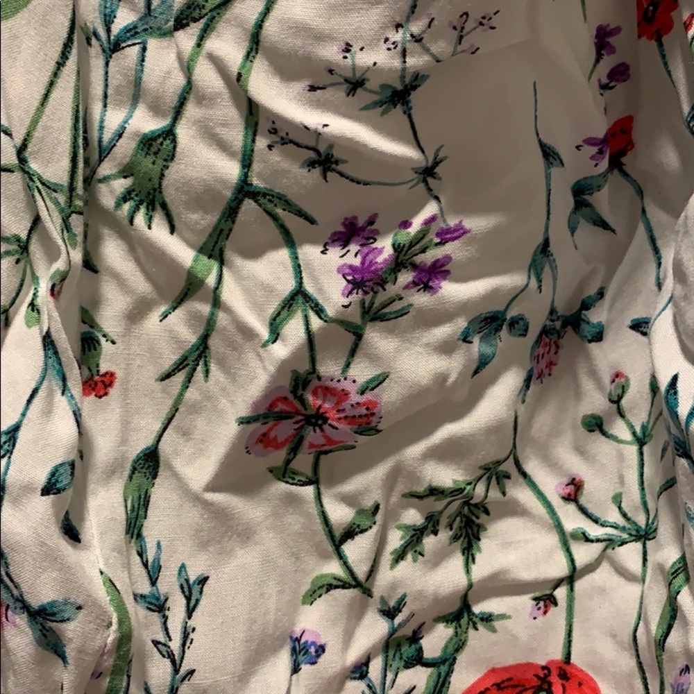 Open Back Floral Tank - Picture 4 of 4